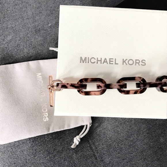 ‼️SOLD‼️Authentic MK tortoise rosegold bracelet - Picture 6 of 7